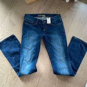 NWT Express Jeans Zelda Barely Boot Size 0 Regular